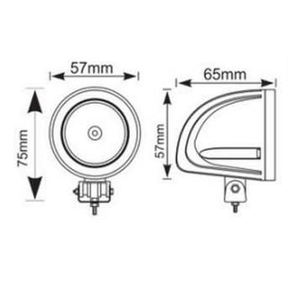 Яркие фары для вождения автомобиля, светодиодные фары для мотоцикла, осветительные детали для грузовика, трактора - Product Image 4