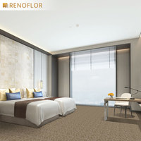 Rouleau de grands tapis personnalisés de luxe bon marché décoration commerciale tapis tufté au sol d'hôtel