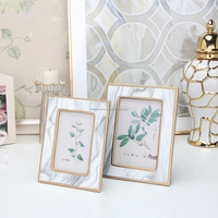 Cadre photo de table élégant en porcelaine FR001 Cadre photo en céramique pour décoration intérieure de salon Cadre photo personnalisé
