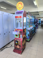 Machine à griffes LiFun à motif dragon, à monnayeur, personnalisable, pour jouets en peluche et cadeaux, modèle Mega Mini, avec accepteur de billets