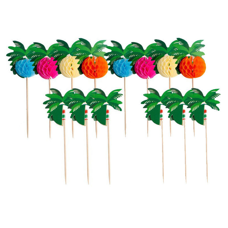 Coconut tree honeycomb sign 10 pieces/pack