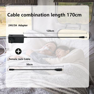 Adaptateur secteur 24V compatible avec toutes les machines CPAP <span class=keywords><strong>ResMed</strong></span> série S9 <span class=keywords><strong>ResMed</strong></span> S9 AutoSet Elite cordon d'alimentation de remplacement <span class=keywords><strong>ResMed</strong></span> S9 - Product Image 6