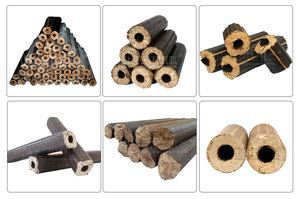 Machine complète de fabrication de charbon de biomasse, extrudeuse de briquettes de sciure de bois, four de carbonisation horizontal pour charbon de bois - Product Image 6