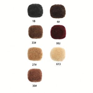 Extensiones de Cabello Humano Brasileño 100% Natural, Rizado Afro, Remy, Suave, para Trenzas y Dreads - Product Image 4