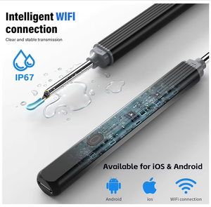 Nettoyeur d'oreilles intelligent Wi-Fi A-Mini en gros avec caméra HD 1080P en plastique pour usage domestique, prise US, avantage visuel pour le nettoyage des mains - Product Image 3