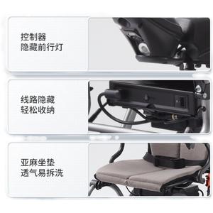 Fauteuil roulant électrique Yuwell D130EL, batterie au lithium, léger, pliable, scooter de mobilité pour personnes âgées - Product Image 4