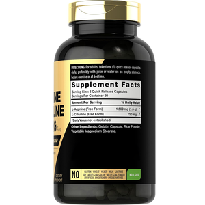 OEM一酸化窒素ブースターカプセル（L-アルギニンとL-シトルリン配合）筋肉増強と循環促進（成人向け） - Product Image 2