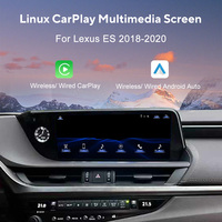 ZWNAV Linux 12.3'' pour Lexus ES 2018-2020, système de navigation GPS pour voiture, autoradio, magnétophone, lecteur multimédia, lecteur DVD électronique