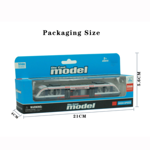 Kids Mini Alloy Car Model <strong>Toy</strong> Train Best Gift for Boys Sliding High Speed Rail Train Diecast <strong>Bus</strong> <strong>Toys</strong> - Product Image 2
