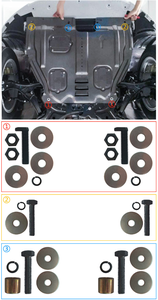 Plaque de protection de couvercle de moteur de bouclier d'éclaboussure de moteur en acier en plastique de vente chaude pour Chery Tiggo 3 2014-2022 - Product Image 4