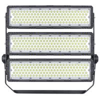 Projecteur LED de stade 1000W 140lm/W IP66 sans entretien, personnalisé par l'usine OEM, garantie 5 ans pour les grands projets de stades