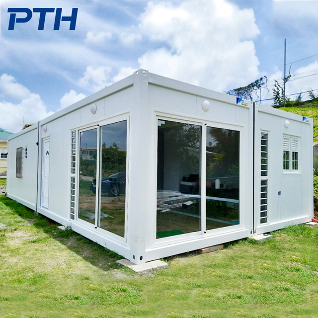 PTH Premium Sandwich Panel Wall Prefabricated Modular Office Pod Backyard Studio Guest House Prefab Farmhouse Apartment