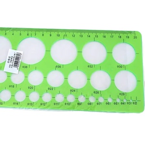 Công cụ soạn thảo kiến trúc vẽ mẫu thước kẻ vẽ hình học vòng tròn thước kẻ toán học - Product Image 6