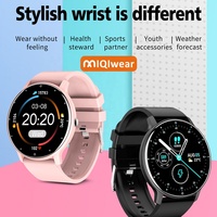 Reloj Inteligente ZL02 con Llamadas Bluetooth, Android, IP67 Resistente al Agua, Deportivo, Pantalla IPS de 1.32 Pulgadas, 4 Días de Batería, Carga Inalámbrica, Monitor de Sueño