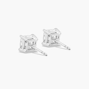 Custom 925 Sterling <b>Silver</b> Moissanite Diamond <b>Stud</b> <b>Earrings</b> Luxury Fine Jewelry for Women Wedding Anniversary Birthday Gift - Product Image 5