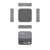 Dongle HDMI sans fil Ultra HD 4K60Hz pour téléphone, tablette, ordinateur portable avec une portée optimale de 3 à 5 m et une portée maximale de 8 à 10 m pour le bureau