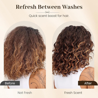 Cosméticos de Marca Privada OEM, Juego de Fragancias para el Cabello sin Alcohol de 3 Piezas con Logotipo Personalizado, Spray de Fragancia para el Cabello, Aceite Perfumado