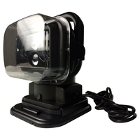 ABS noir télécommande sans fil Led recherche lumière 60w hors route led travail lumière pour voiture bateau camping chasse Led528