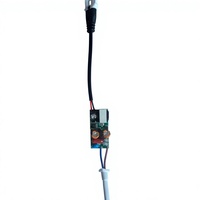 Driver LED haute puissance non isolé 8-50W, adaptateur secteur AC170-265V, puce d'ampoule LED avec une capacité de courant de 300mA.