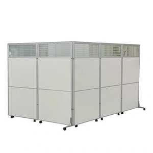 ขายส่งผนัง<span class=keywords><strong>กั้น</strong></span>สํานักงานสีขาวที่ทันสมัยประกอบง่ายหน้าจอกบูธพาร์ทิชันแบบพกพาสําหรับการแบ่ง<span class=keywords><strong>ห้อง</strong></span> - Product Image 1