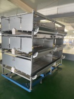 Vente Flash : Cage à poulets de chair – Équipement avicole pour l'élevage animal et avicole