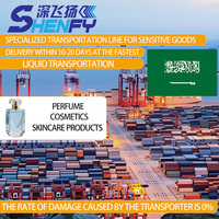 Agent maritime de fret de Chine DDP pour marchandises liquides sensibles FCL/LCL, expédition maritime vers l'Arabie Saoudite