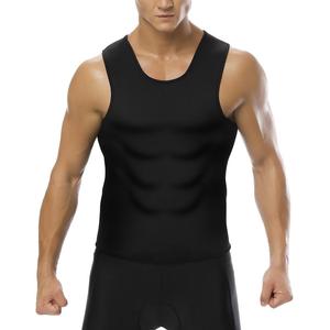 <span class=keywords><strong>Chaleco</strong></span> Reductor de Cintura Térmico de Neopreno para Sauna, Camiseta sin Mangas para Hombre - Product Image 3