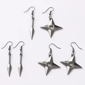 Amine craft manufacture wholesale high quality promotional gift metal earrings