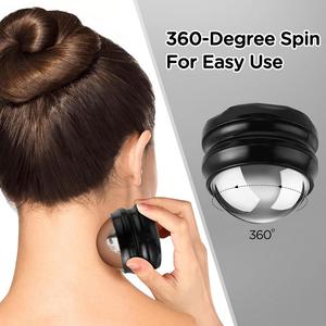 Handmassagegerät mit Massageball zur Therapie und Entspannung, zur Linderung von Muskelkater und Gelenkschmerzen, für entspannende Ganzkörper-Tiefengewebsmassage - Product Image 2