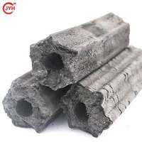 Hexagone sciure de bois dur/briquettes de charbon de noix de coco pour BARBECUE