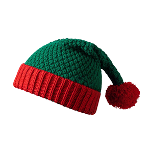 Chapeau en tricot classique de Noël pour la famille, unisexe, accessoire d'hiver festif, broderie 3D, réglable, pour les voyages et les fêtes - Product Image 1