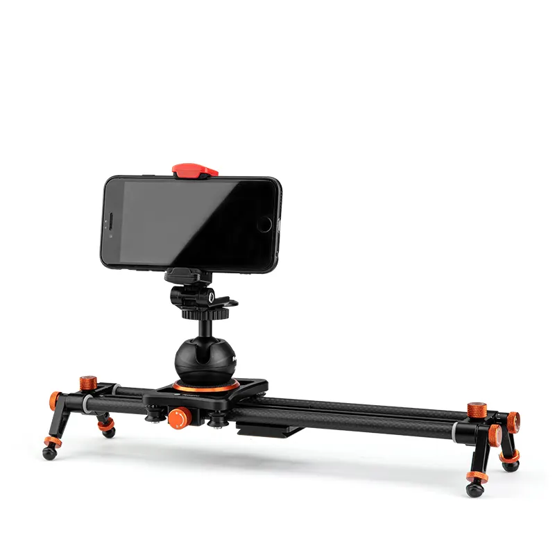 Fotorpor Kohle faser kamera Smartphone Track Slider Video Stabilisator Schiene für DSLR DV Camcorder Film