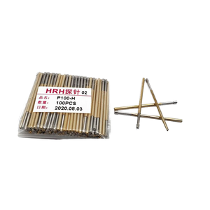 Huaronghua Probe P100 Serie Pogopin Ersetzt Deutschen <span class=keywords><strong>INGUN</strong></span> GKS-100 für PCB ICT Anwendungen Integrierte Schaltkreise Phosphor-Kupfer - Product Image 1