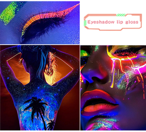 Polvo <span class=keywords><strong>de</strong></span> mica que brilla en la oscuridad, pigmento luminoso fluorescente, <span class=keywords><strong>pintura</strong></span> <span class=keywords><strong>de</strong></span> camaleón, maquillaje corporal/facial, arte <span class=keywords><strong>de</strong></span> <span class=keywords><strong>uñas</strong></span>, otras expresiones creativas - Product Image 6