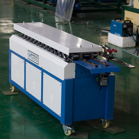 Machine de formage de brides TDF haute vitesse pour la fabrication de conduits HVAC en tôle galvanisée et en acier inoxydable