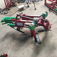 Récolteuse Mini Suspendue pour Ail et Arachide 8-15 CV pour Motoculteur Agricole – Machine Chinoise de Récolte d'Arachides en Gros