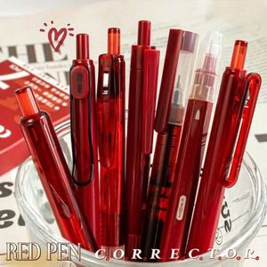 Juego de Bolígrafos de Gel Rojos de Secado Rápido, Doble Punta, Resaltador y Artículos Esenciales para el Regreso a Clases, Bolígrafo Corrector para Estudiantes y Profesores - Product Image 5