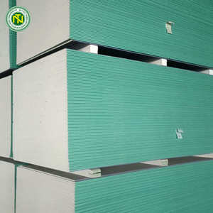 Foshan/guangzhou fabbrica 9.5MM / 12MM Standard/impermeabile/ignifugo <span class=keywords><strong>cartongesso</strong></span>/<span class=keywords><strong>cartongesso</strong></span>/<span class=keywords><strong>cartongesso</strong></span>/<span class=keywords><strong>cartongesso</strong></span> decorazione del soffitto - Product Image 4