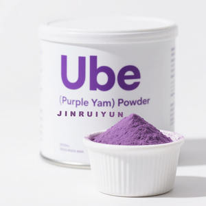 Bubuk Ube Tinggi Serat Bebas Gula Ekstrak Buah Ubi Ungu Alami Suplemen Rendah Kalori untuk Kemasan Vakum Fungsional - Product Image 4