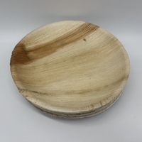Assiettes jetables en bambou comme 6''8''10'' Assiettes jetables en feuille de palmier