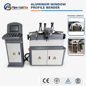 Machine de pliage de profilés CNC industrielle robuste pour la pliage de cadres en acier et de sections courbées de fenêtres et portes en aluminium - Product Image 1