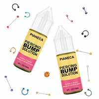 Huile pour l'élimination des cicatrices chéloïdes nettoyante du nez et des oreilles pour l'élimination des bosses chéloïdes Solution pour l'élimination des bosses de piercing OEM de marque privée