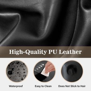 Coussin rehausseur pour enfant en similicuir PU, éponge haute densité, écologique, anti-escarres, élégant, pour chaise de salon de coiffure - Product Image 4