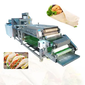 Orme Tortilla Con lăn Máy kinh doanh nhỏ tự động burrito chapati làm cho máy để bán