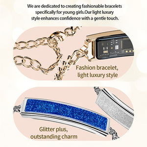 Nouveau bracelet intelligent sans écran B6 2026, étanche 5 ATM, moniteur de fréquence cardiaque, suivi de la santé et de la forme physique, bracelet intelligent sans écran - Product Image 2