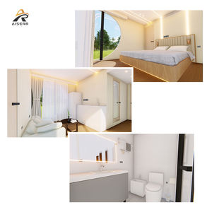 <span class=keywords><strong>Casa</strong></span> Prefabricada Tipo Suite <span class=keywords><strong>de</strong></span> Hotel, <span class=keywords><strong>Casa</strong></span> Contenedor <span class=keywords><strong>de</strong></span> Ensamblaje Rápido, Estilo Rústico con Vistas Despejadas a Arroyos <span class=keywords><strong>de</strong></span> Montaña, Encantadora Cabaña Pequeña - Product Image 5