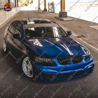 Kit bodi gaya M4, untuk BMW 3 seri E90 LCI dengan Bumper depan belakang