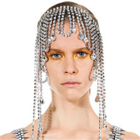 Nouveau Bandeau à pampilles en forme de goutte, élastique, accessoire de coiffure complet, style mode, de Ximang Seller, accessoires en chaîne pour l'Europe et l'Amérique