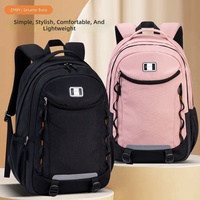 Nouveau Sac à Dos Ordinateur Unisexe Grande Capacité Simple Polyvalent pour Étudiants et Professionnels Tendance Décontracté en Polyester