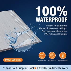 <span class=keywords><strong>Plafond</strong></span> suspendu <span class=keywords><strong>en</strong></span> PVC, panneaux <span class=keywords><strong>en</strong></span> PVC, accessoires de jointure <span class=keywords><strong>en</strong></span> PVC, panneaux de <span class=keywords><strong>plafond</strong></span> intérieurs pour le marché d'Amérique du Sud - Product Image 1